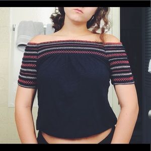 Fun stitched top